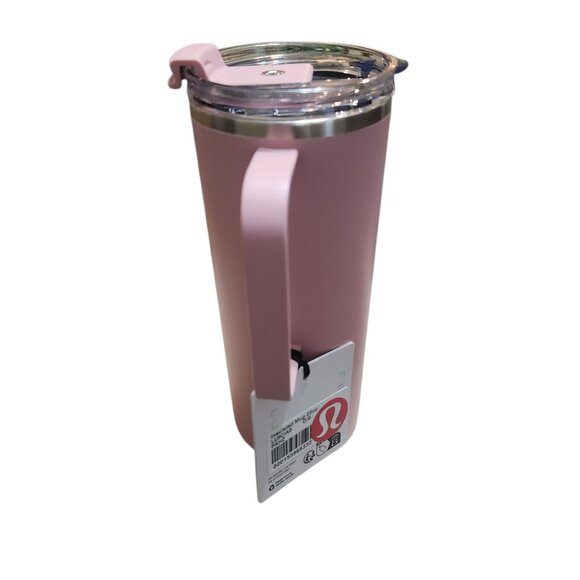 NWT lululemon Pink Insulated Mug 20oz - Picture 5 of 6